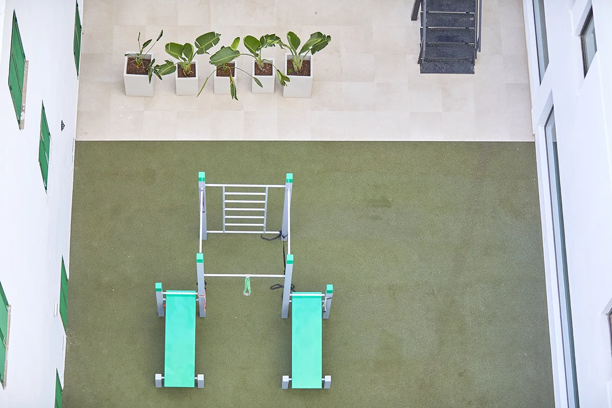 Máquina para entrenamientos en sala  del Fergus Style Tobago