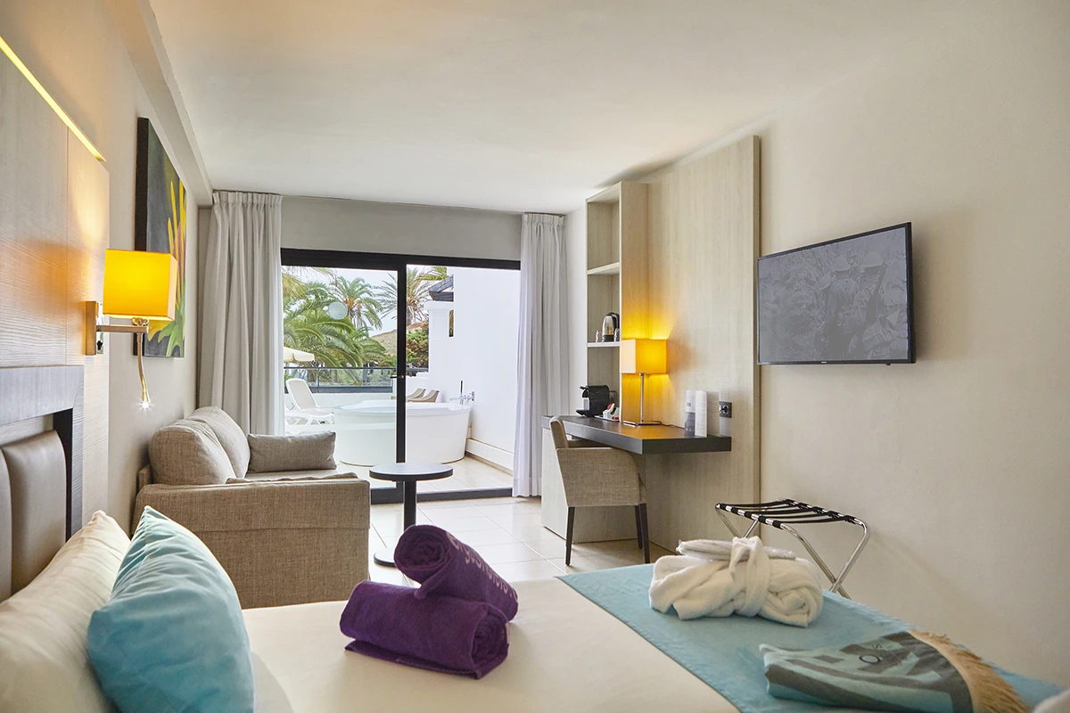 Habitación doble superior vista al mar del Fergus Style Bahamas