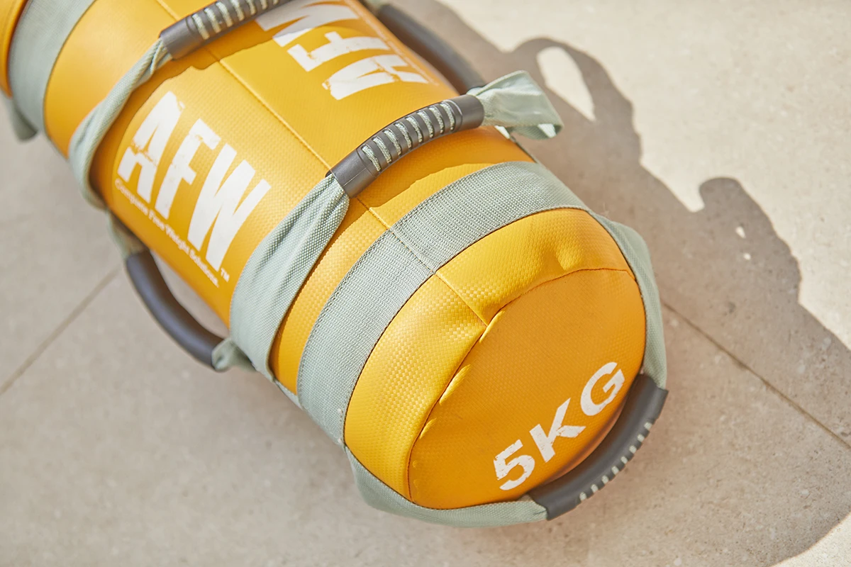 Bolsa de peso para entrenamiento en el gym del Fergus Style Tobago