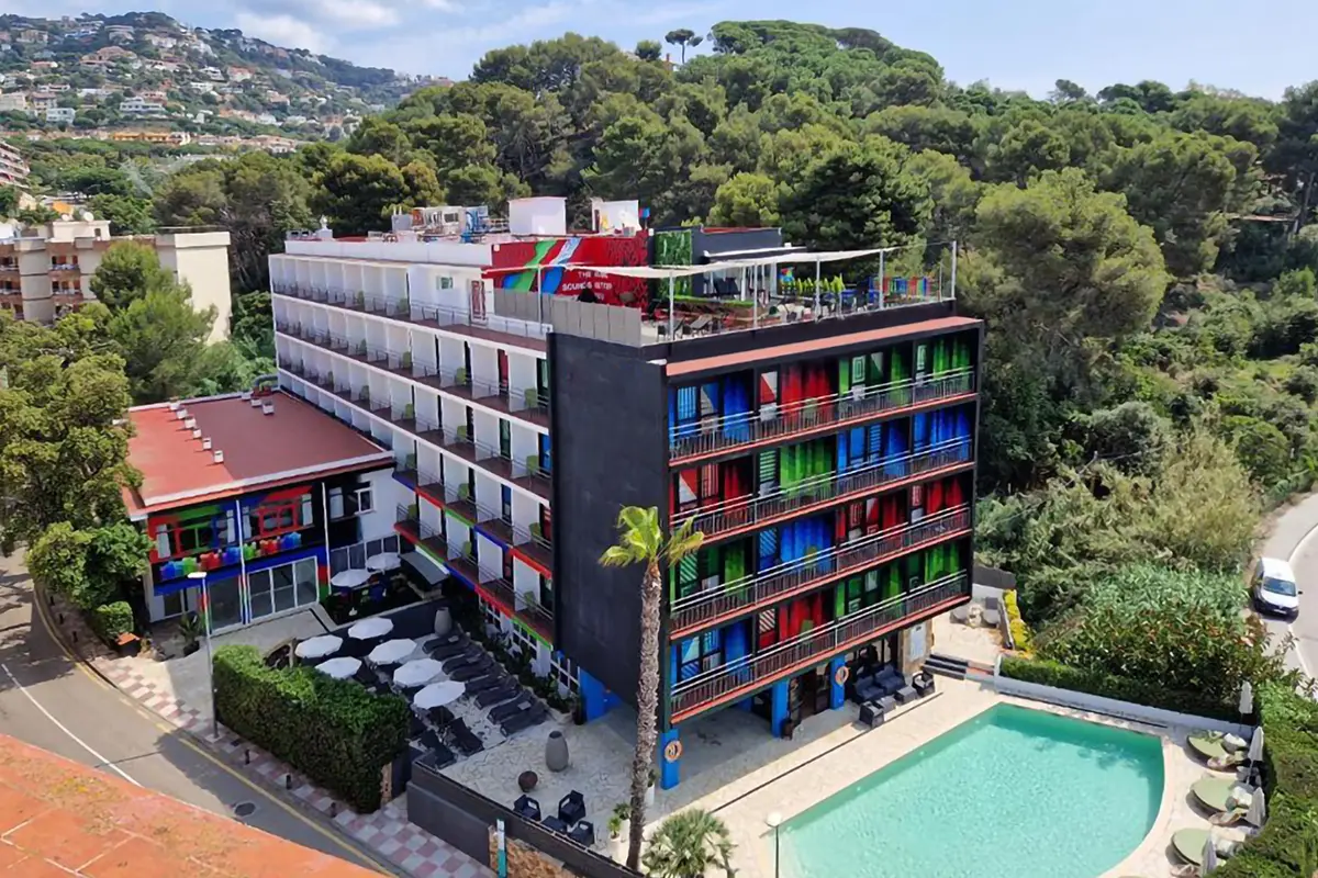 Vista área del hotel Lloret Vibe affiliated by Fergus Hotels