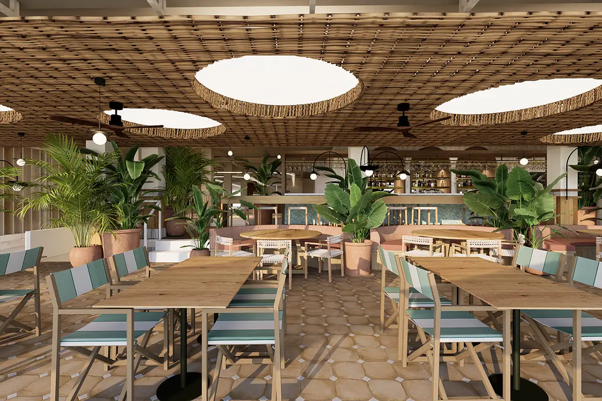 Sala del Bar Fergus Style  Palma Beach