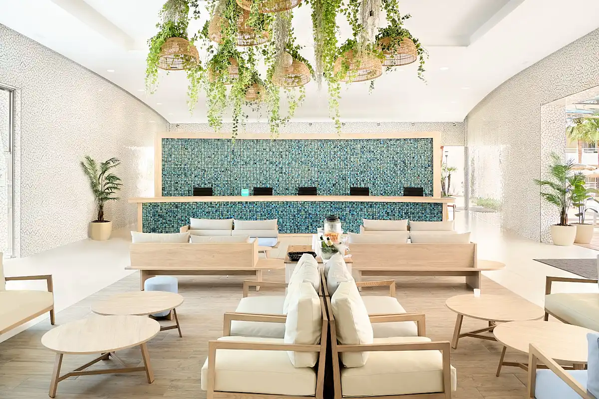 Gran Salón en el lobby del Fergus Club Mallorca Waterpark