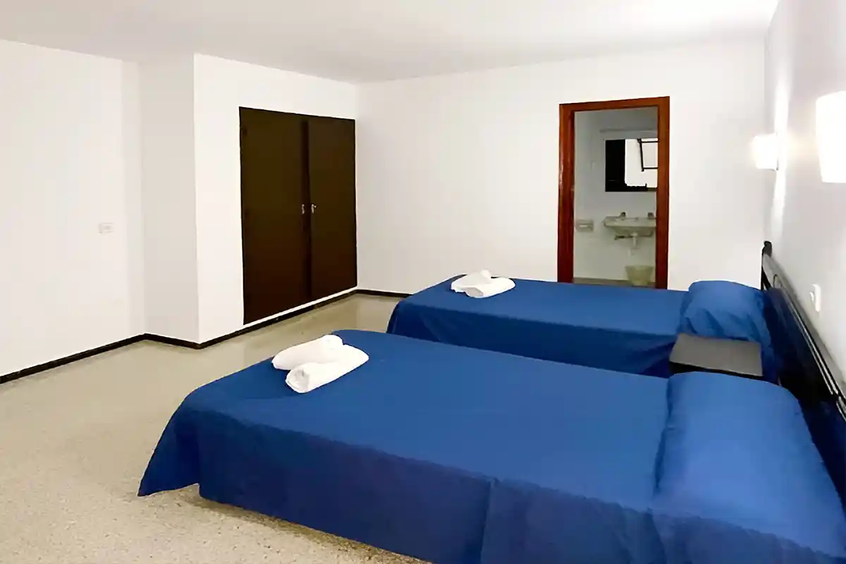 Beds in the Superior Double Room of Clipper Affiliated by Fergus