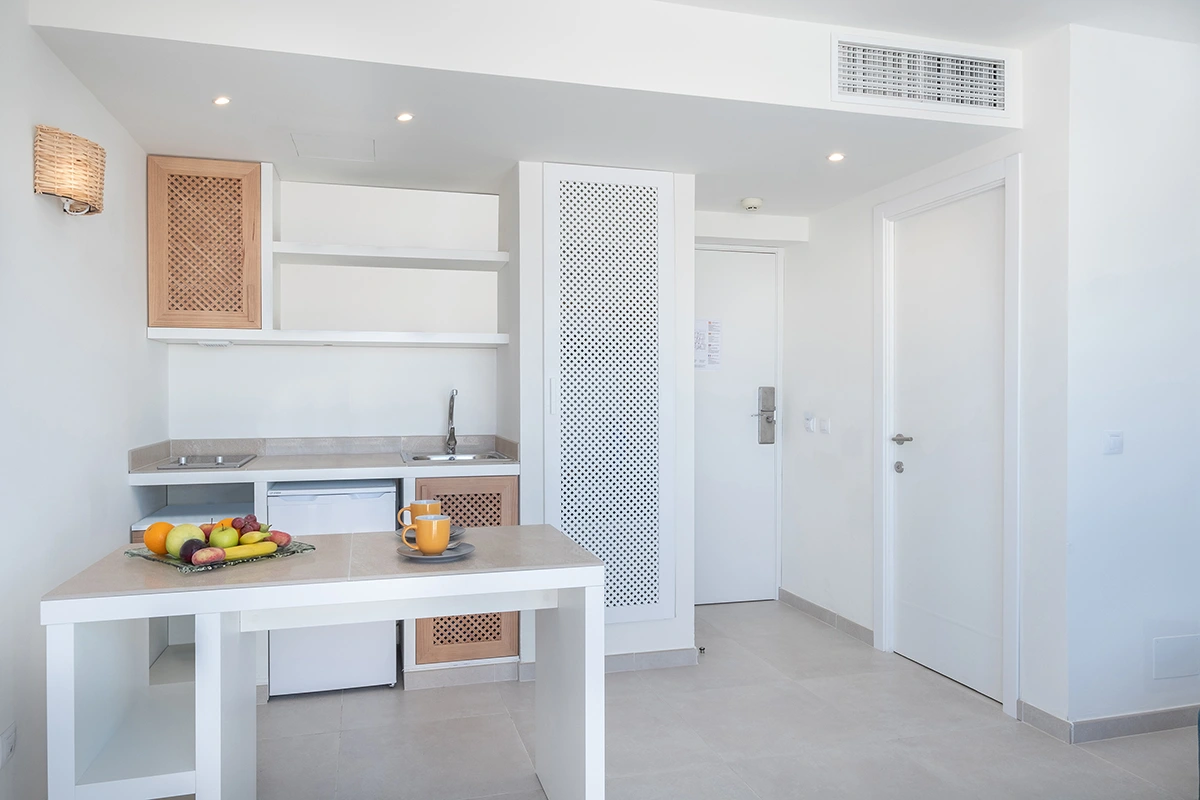 Cocina concepto abierto del estudio del Fergus Style Carema Beach