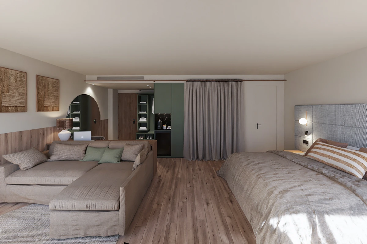 Espaciosa habitación del Fergus Style Palma Beach
