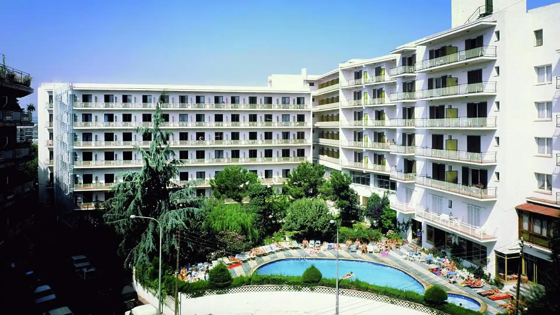 Hotel façade home clipper affiliated by fergus