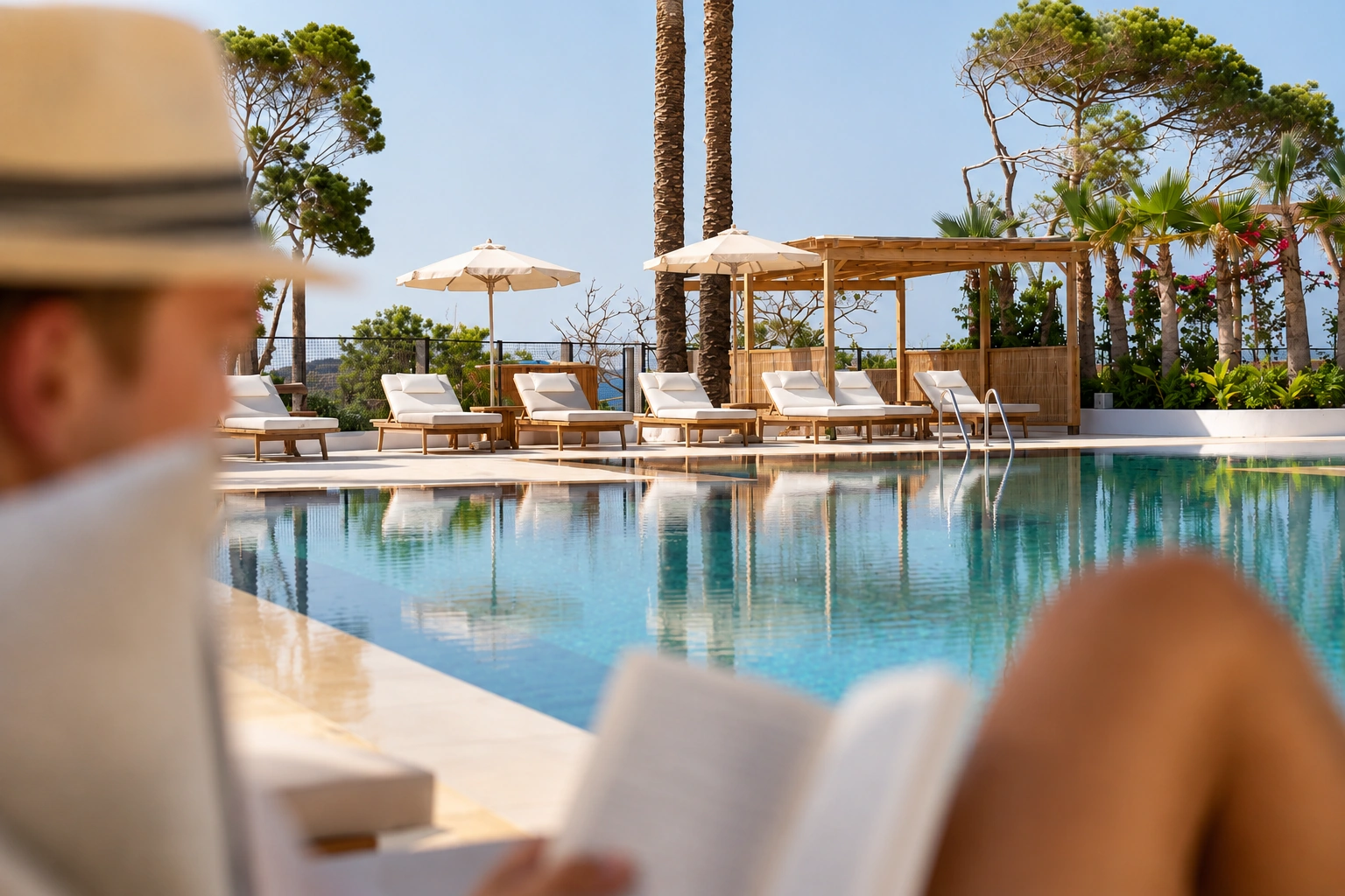 Piscine lecture Fergus Style Punta Arabi