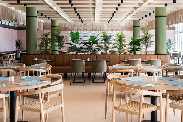 Comedor del Restaurante Magnus Fergus Club Mallorca Waterpark