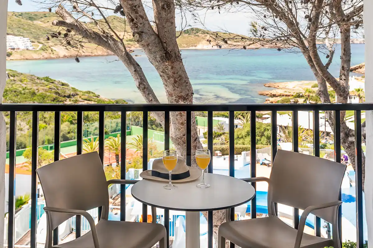 Balcón Apartamento 1 habitación superior vista mar Fergus Club Carema Splash