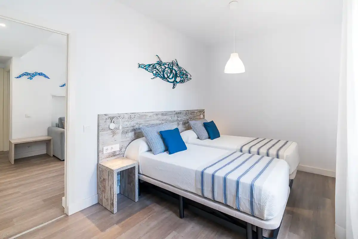 Camas Apartamento 2 habitaciones superior Fergus Club Carema Splash