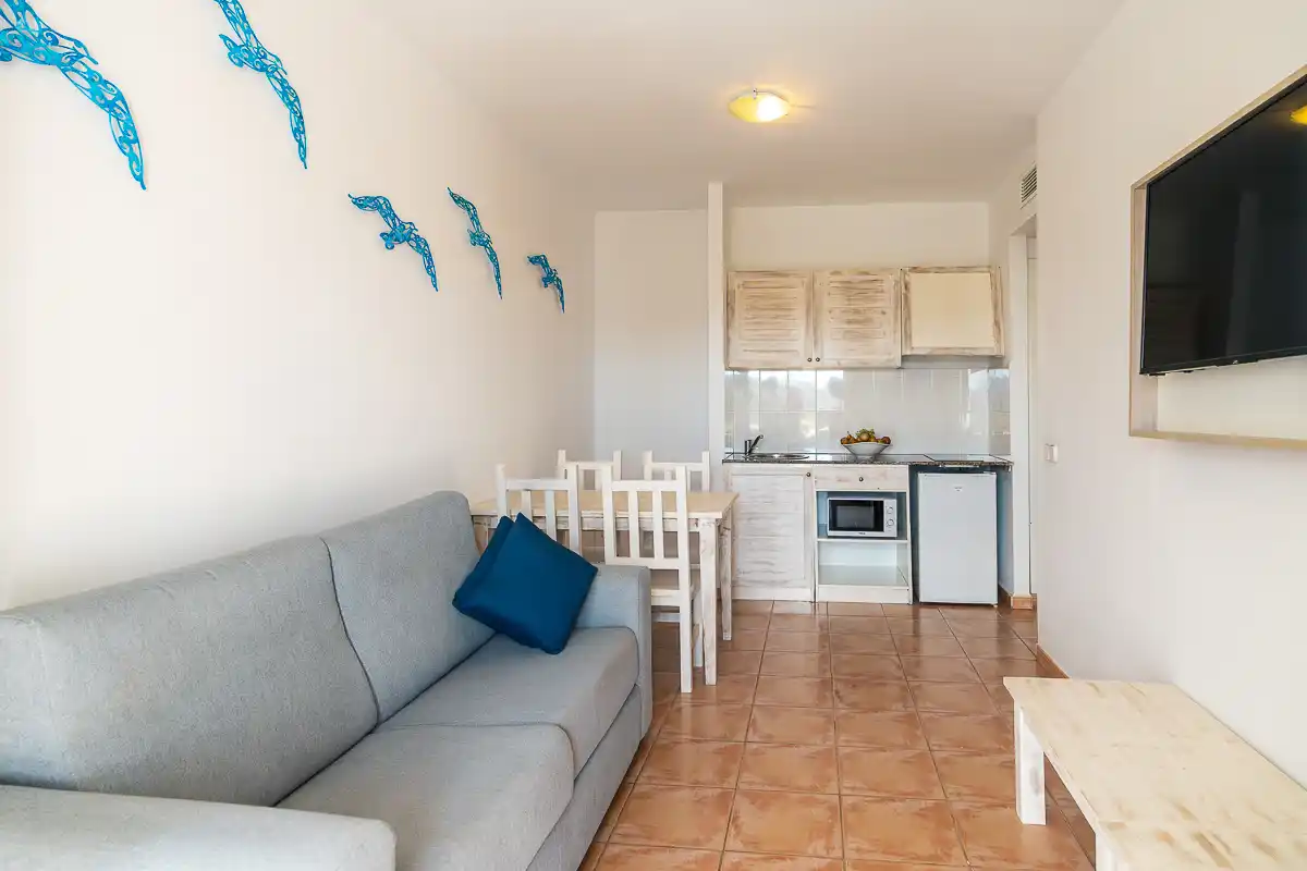 Salón cocina Apartamento Promo Sunrise Fergus Club Carema Splash