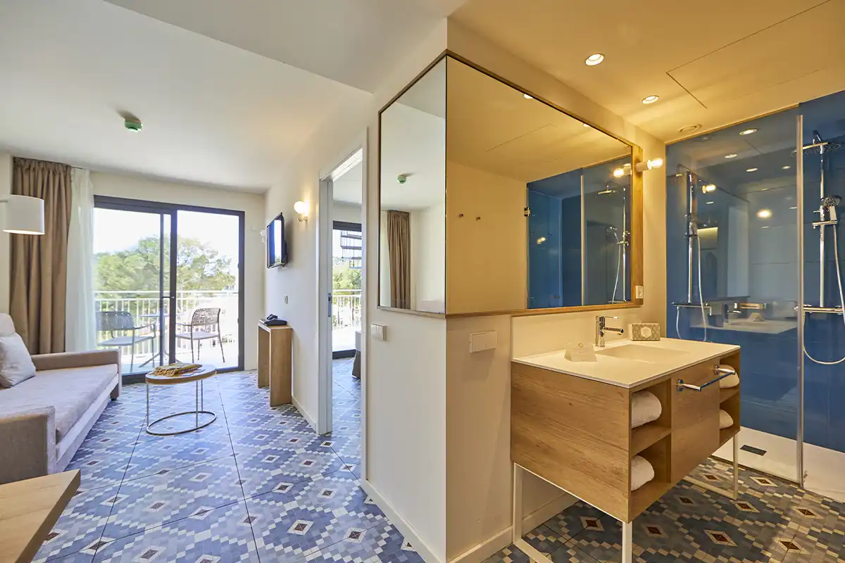 Vista general Suite Magnus Style Jacuzzi Fergus Club Europa