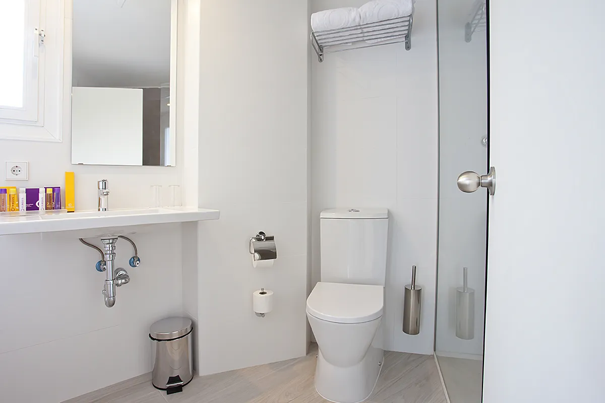 Cuarto de baño funcional del Fergus Bermudas