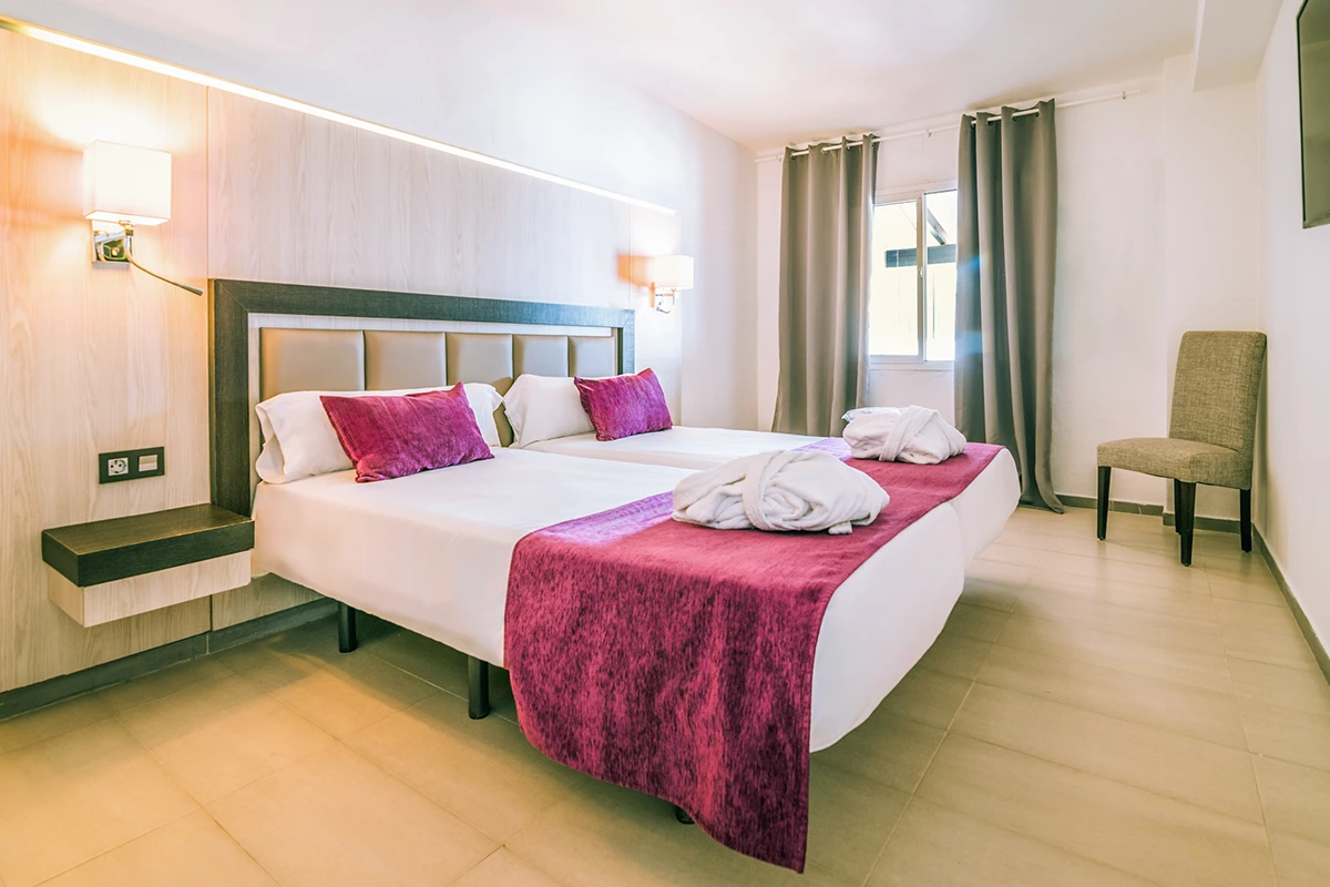 Dormitorio de la habitación Dormitorio de la habitación Familiar premium Fergus Style Bahamas