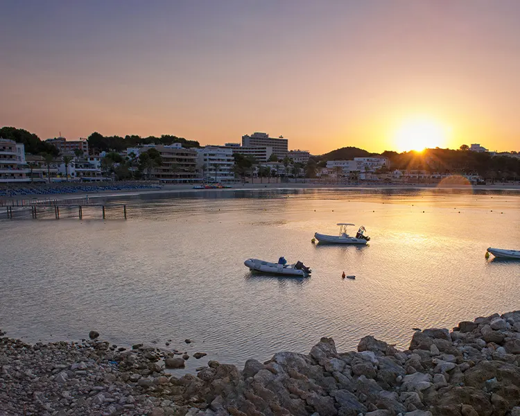 Santa Ponsa sunset Santa Ponsa sunset fergus style cala blanca suites