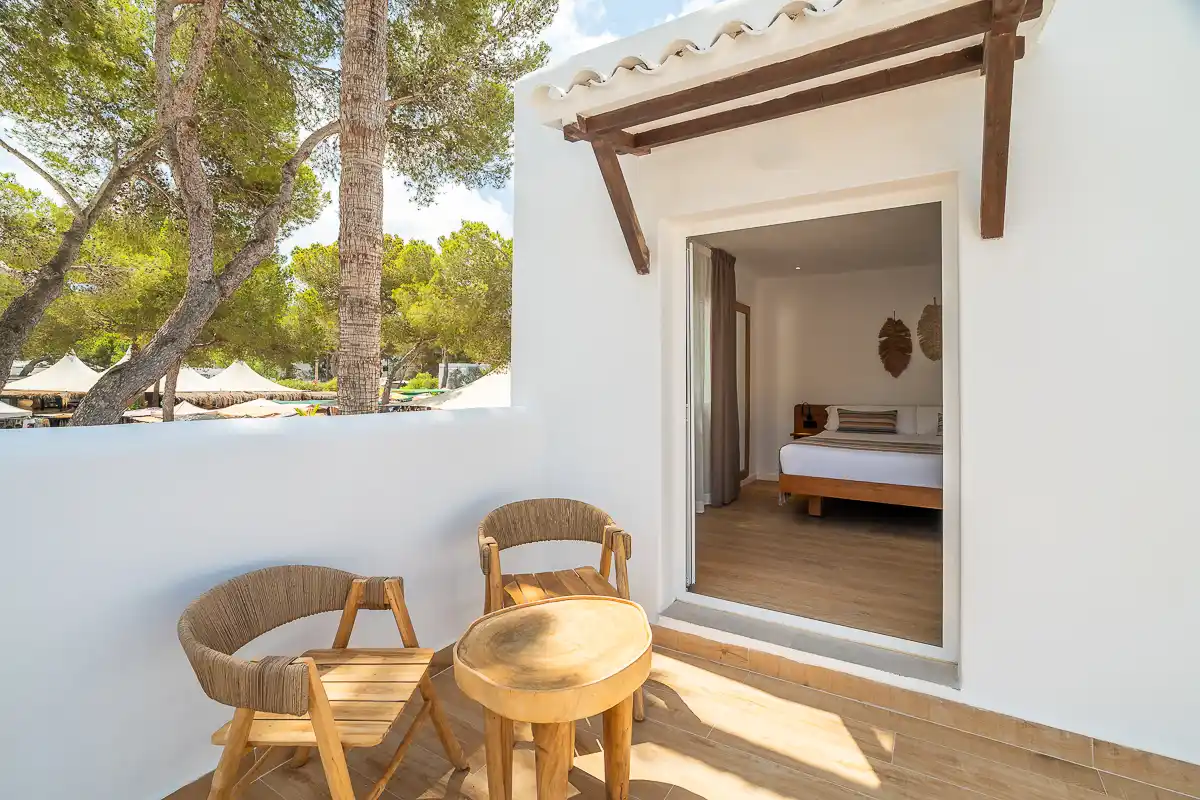 Terraza Habitación Doble Style Superior Fergus Style Punta Arabi