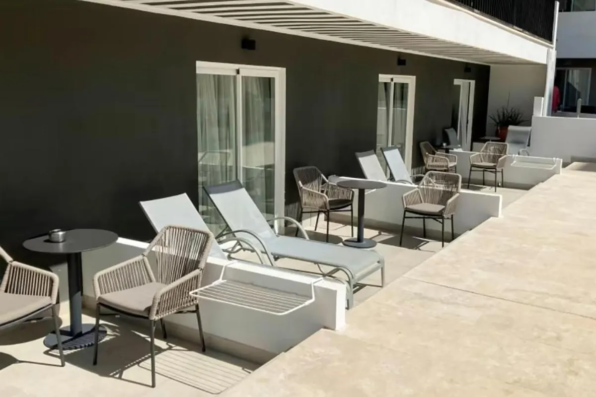 Habitación Doble con terraza Habitación Doble con terraza en el Fergus Style Palma Beach