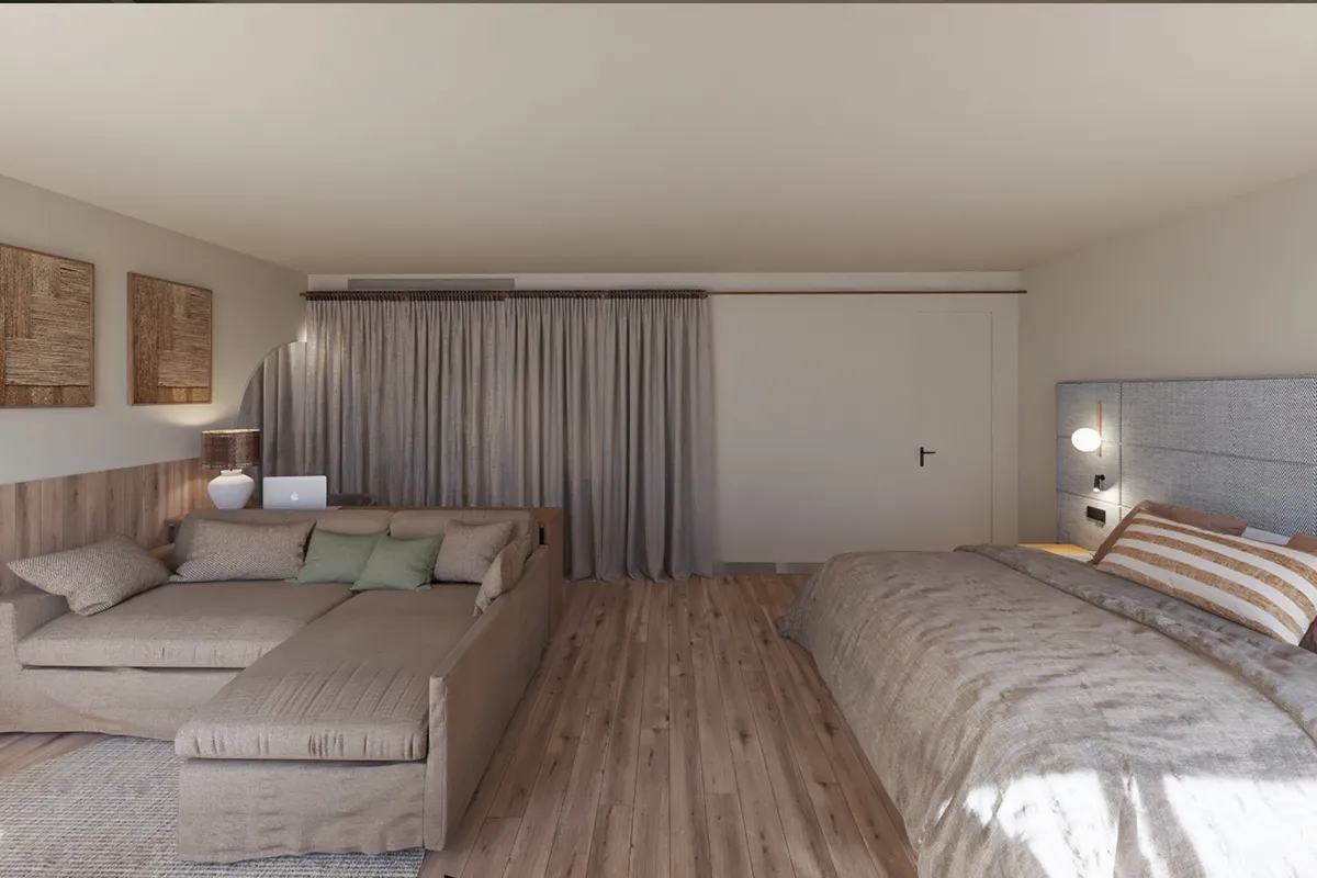 Junior Suite con terraza y jacuzzi Junior Suite con terraza y jacuzzi del Fergus Style Palma Beach