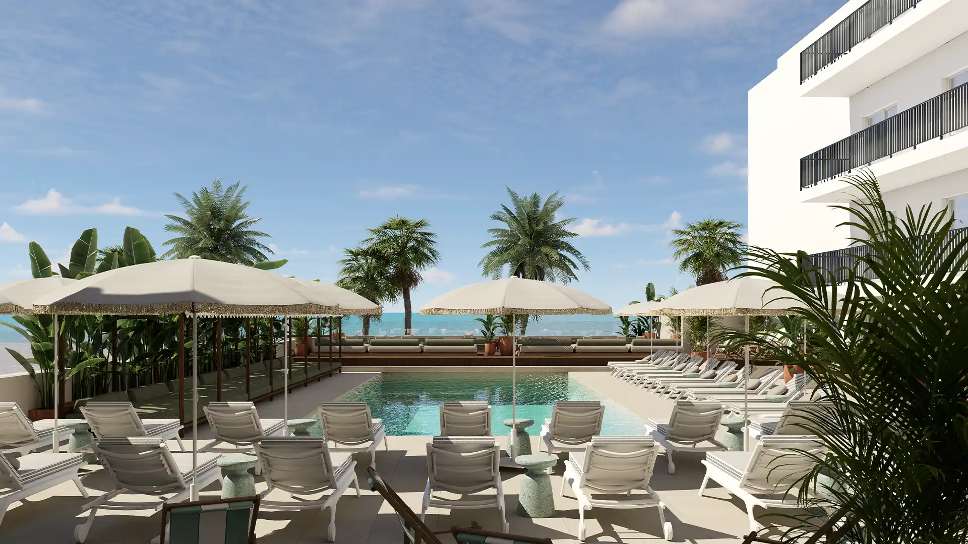 Vista aérea del hotel Fergus Style Bahamas by Fergus Hotels